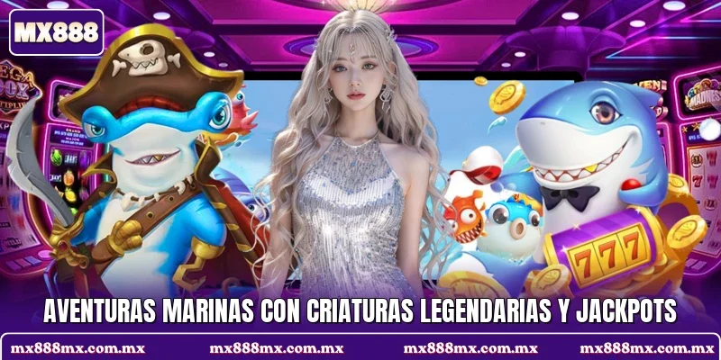 Aventuras marinas con criaturas legendarias y jackpots