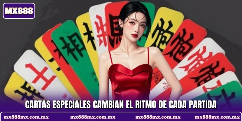 Cartas especiales cambian el ritmo de cada partida