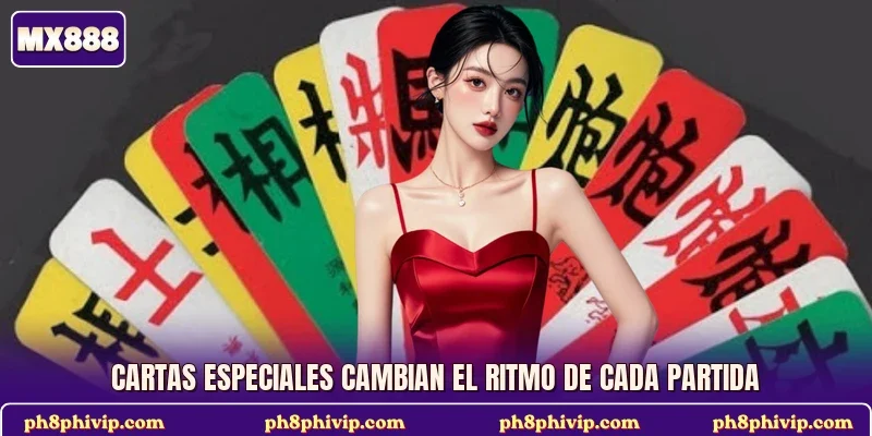 Cartas especiales cambian el ritmo de cada partida