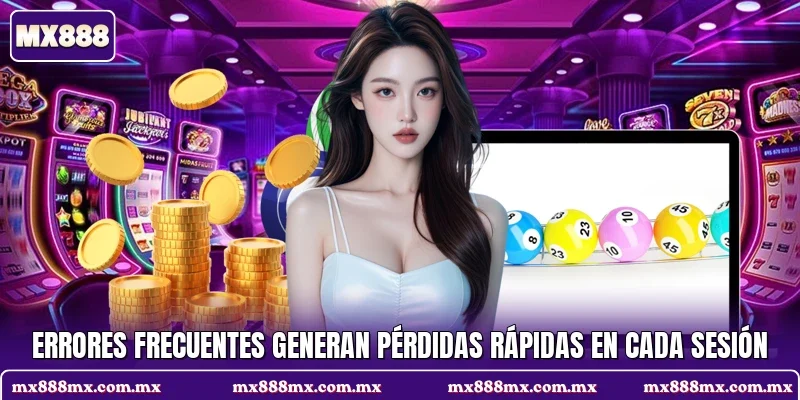 Errores frecuentes generan pérdidas rápidas en cada sesión