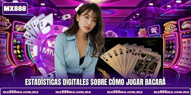 Estadísticas digitales sobre cómo jugar bacará
