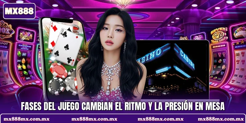 Fases del juego cambian el ritmo y la presión en mesa
