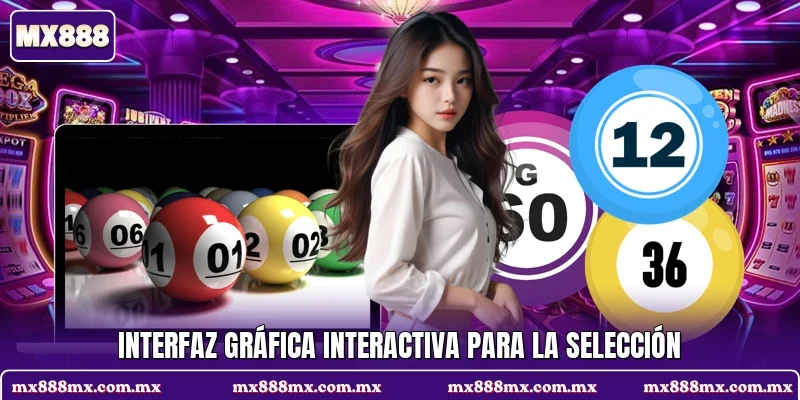 Interfaz gráfica interactiva para la selección