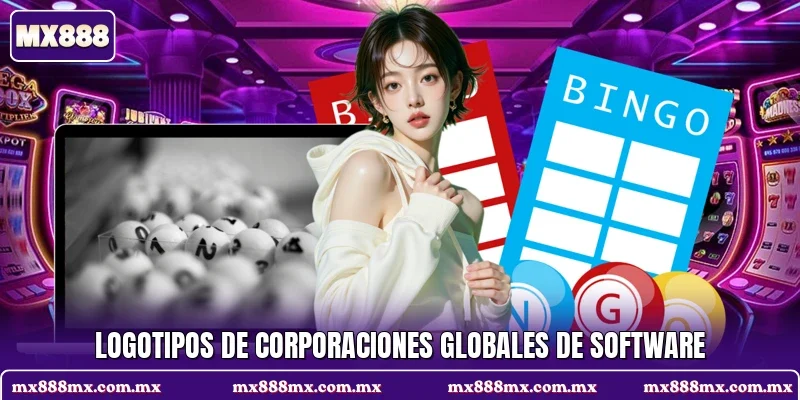Logotipos de corporaciones globales de software