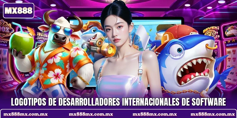 Logotipos de desarrolladores internacionales de software