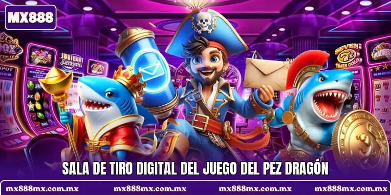 Sala de tiro digital del Juego del pez dragón