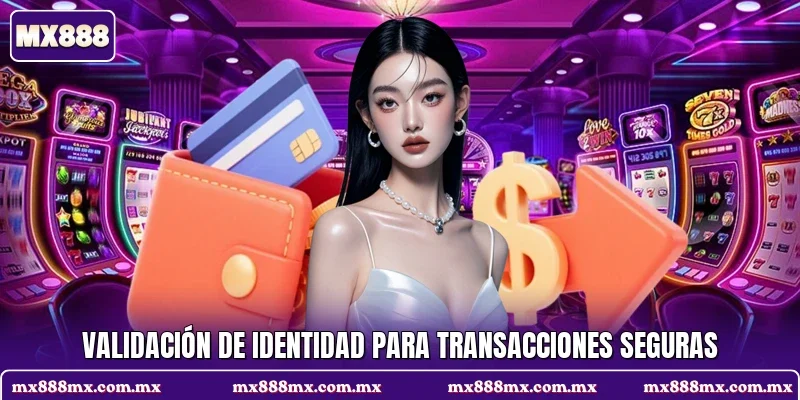 Validación de identidad para transacciones seguras